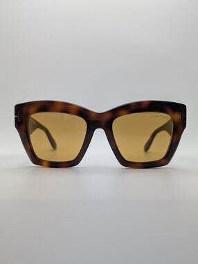 Authentic Tom Ford Cat Eye Oversized Frames – Tortoise & Orange – New